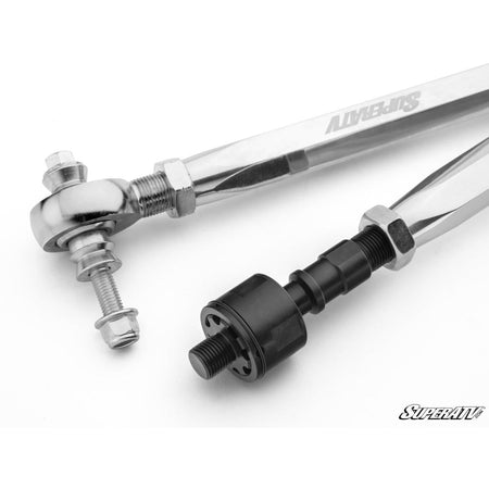 SuperATV Polaris Ranger XP 900 RackBoss 2.0 Billet Aluminum Hex Tie Rod Kit - MojoMotoSport.com