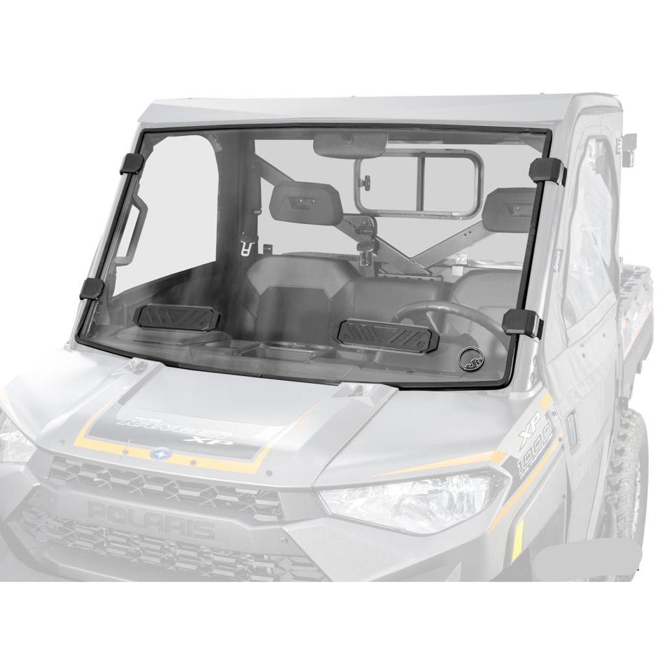 SuperATV Polaris Ranger XP 900 Vented Full Windshield - MojoMotoSport.com