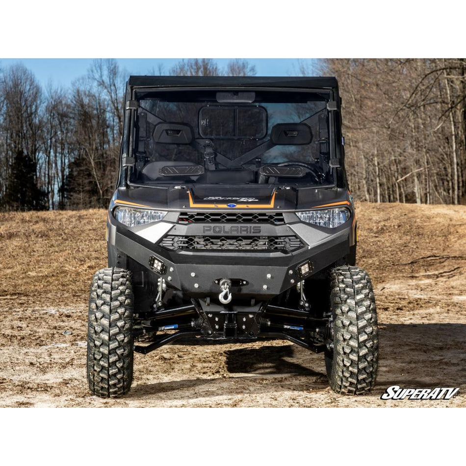 SuperATV Polaris Ranger XP 900 Vented Full Windshield - MojoMotoSport.com