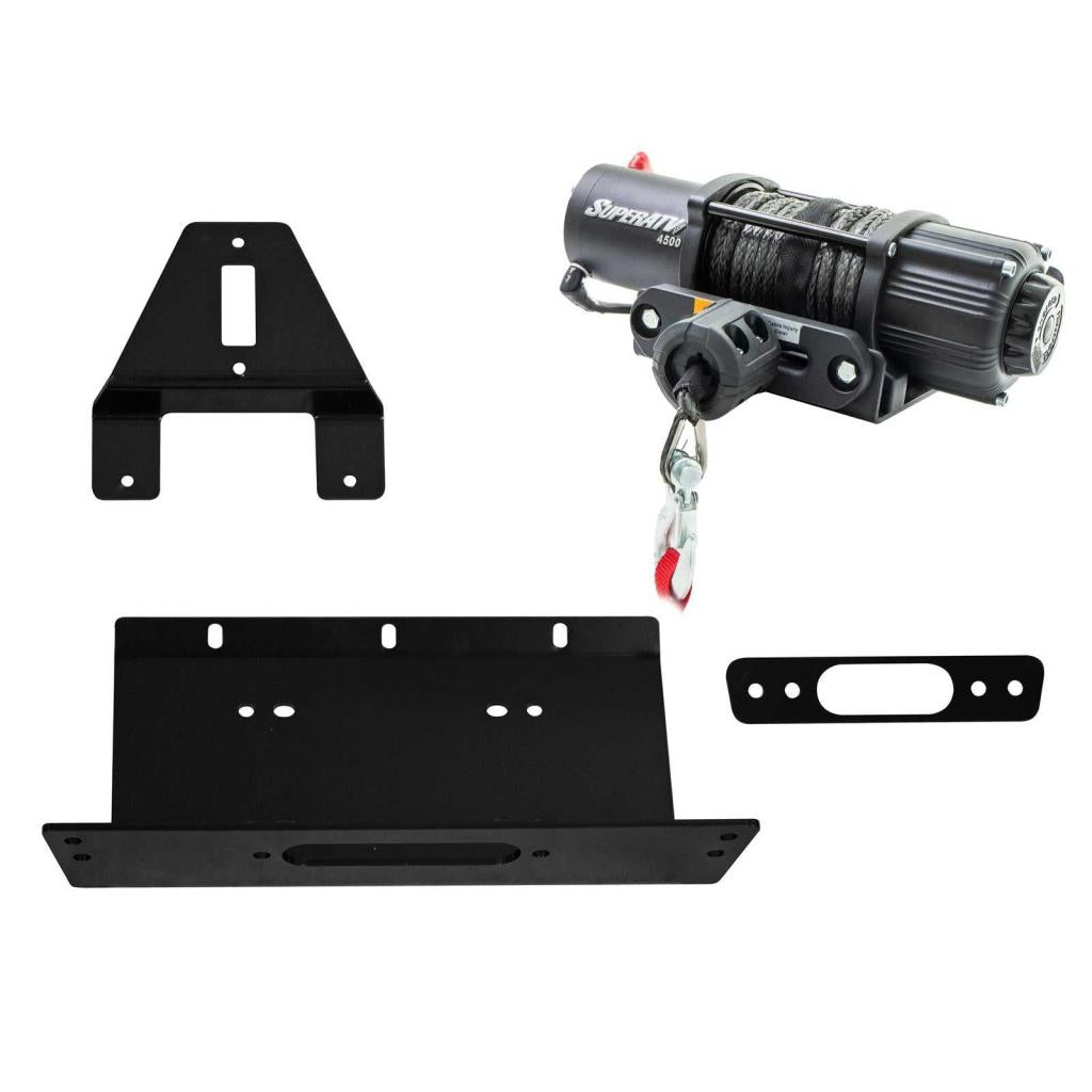 SuperATV Polaris Ranger XP Winch Mounting Plate - MojoMotoSport.com