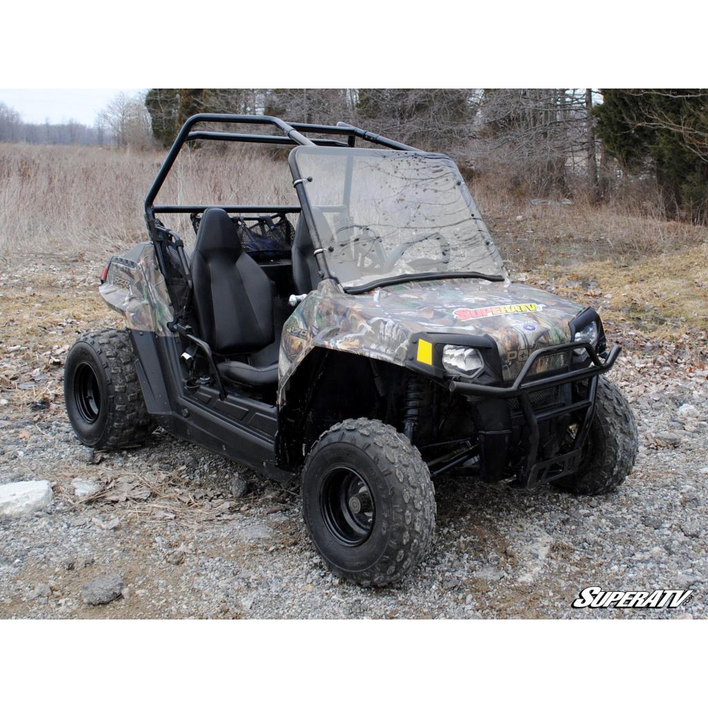 SuperATV Polaris RZR 170 Scratch Resistant Full Windshield - MojoMotoSport.com