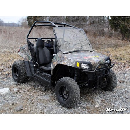 SuperATV Polaris RZR 170 Scratch Resistant Full Windshield - MojoMotoSport.com