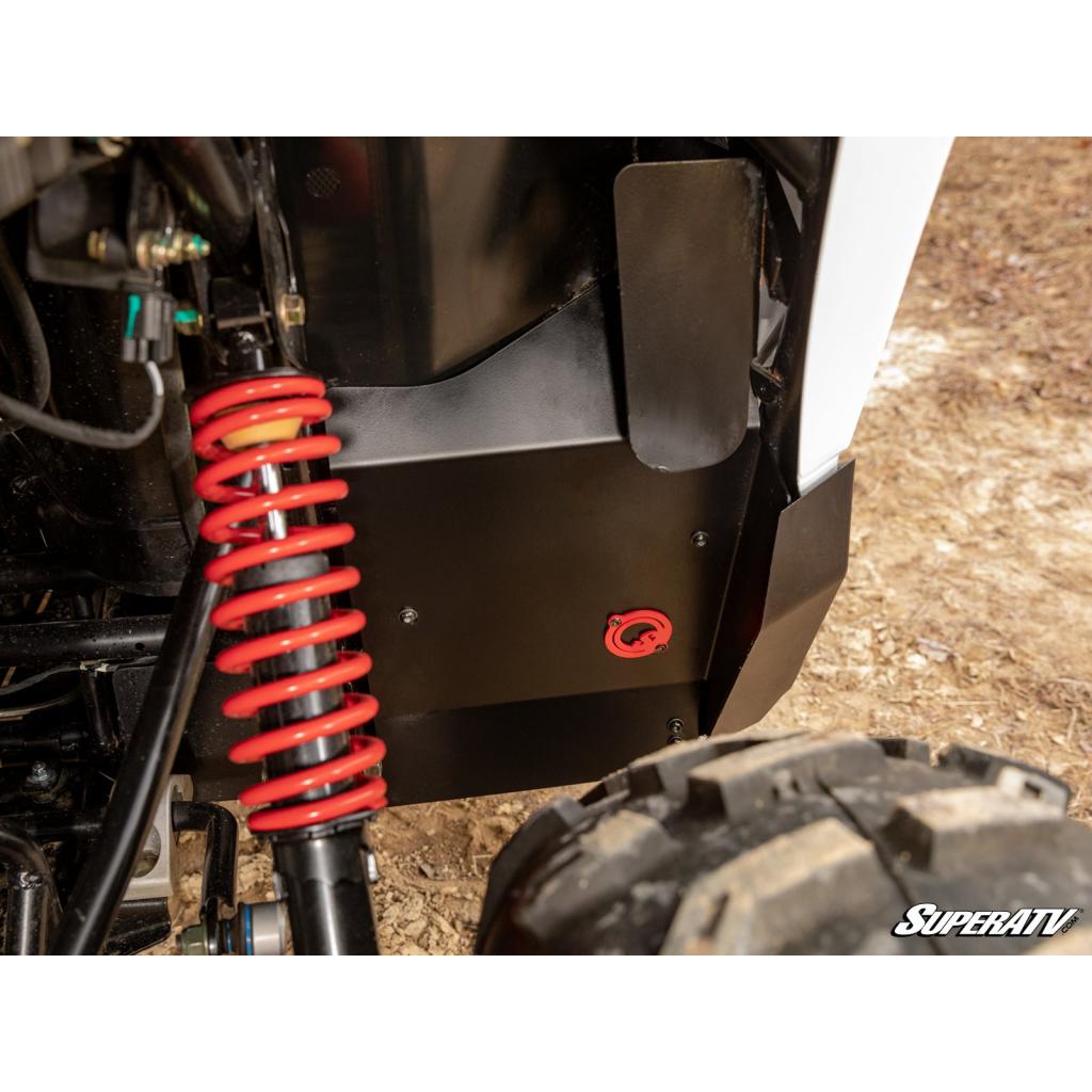 SuperATV Polaris RZR 200 Rear Inner Fender Guards - MojoMotoSport.com