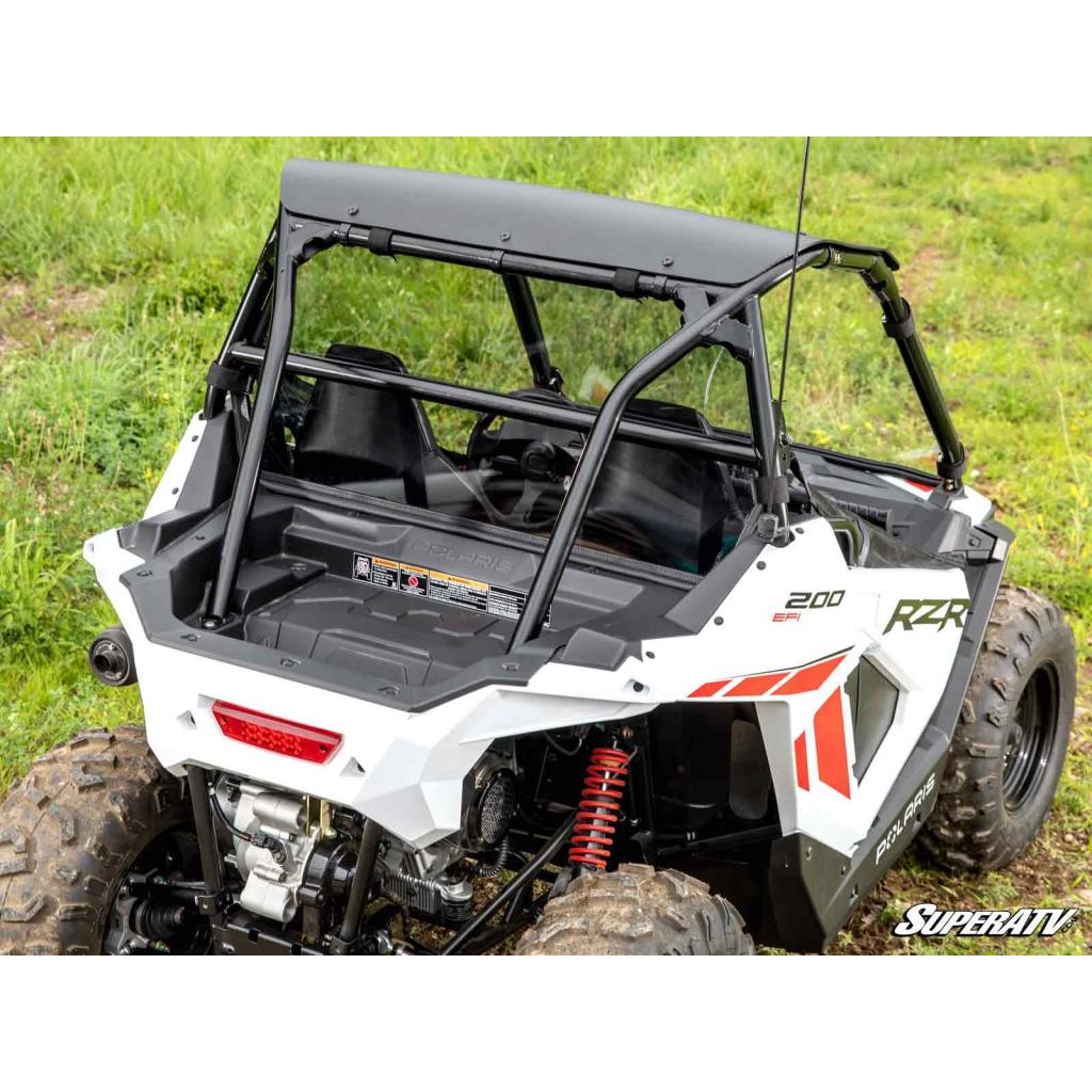 SuperATV Polaris RZR 200 Rear Windshield - MojoMotoSport.com