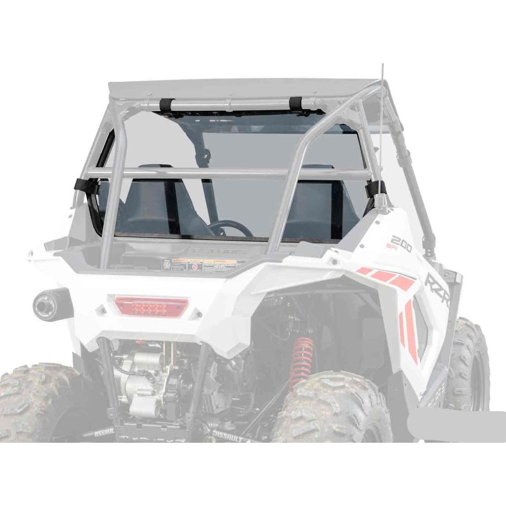 SuperATV Polaris RZR 200 Rear Windshield - MojoMotoSport.com