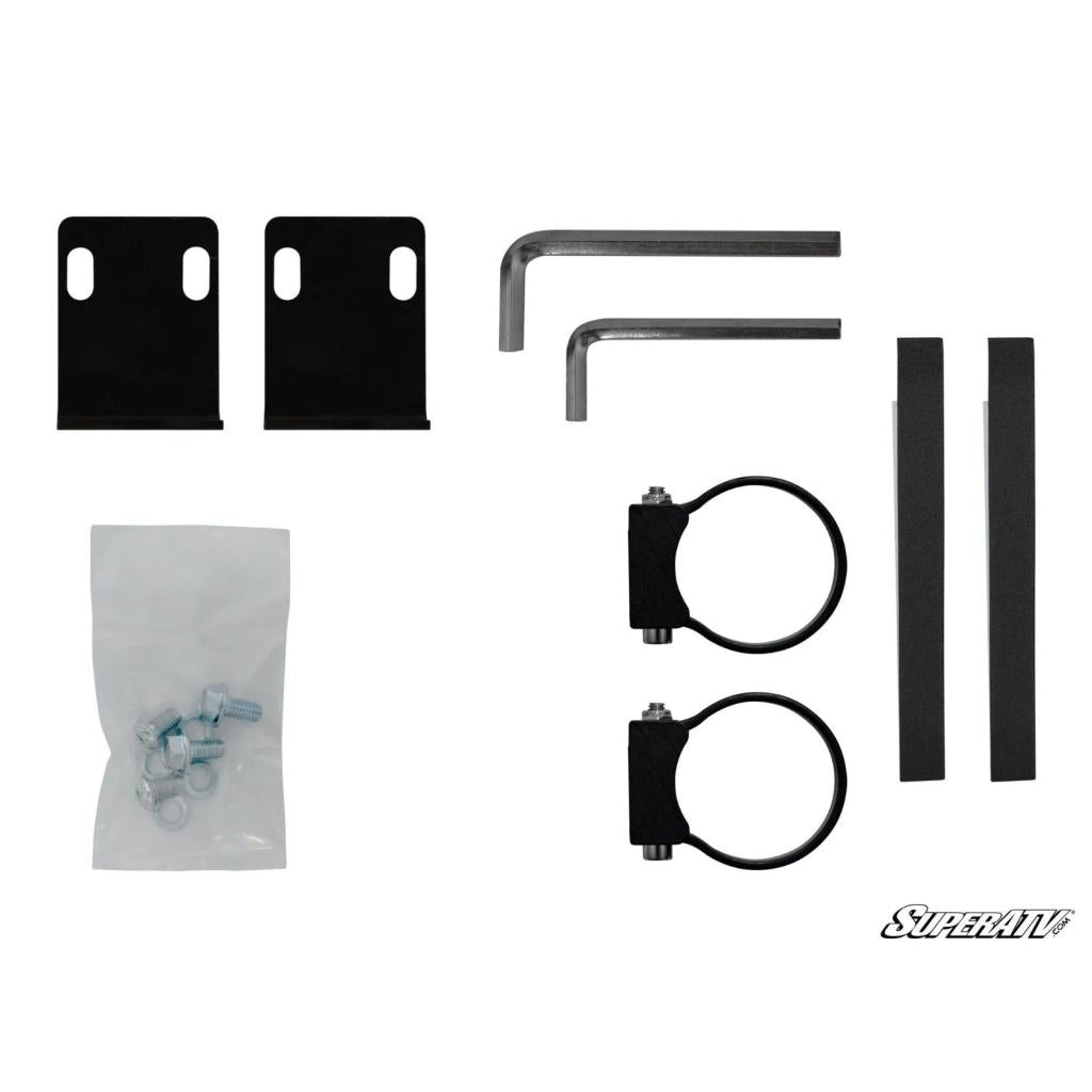 SuperATV Polaris RZR 30" Straight / Curved Light Bar Cage Mounting Bracket - MojoMotoSport.com