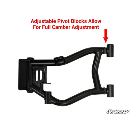 SuperATV Polaris RZR 4 800 High Clearance 1.5" Rear Offset A - Arms - MojoMotoSport.com