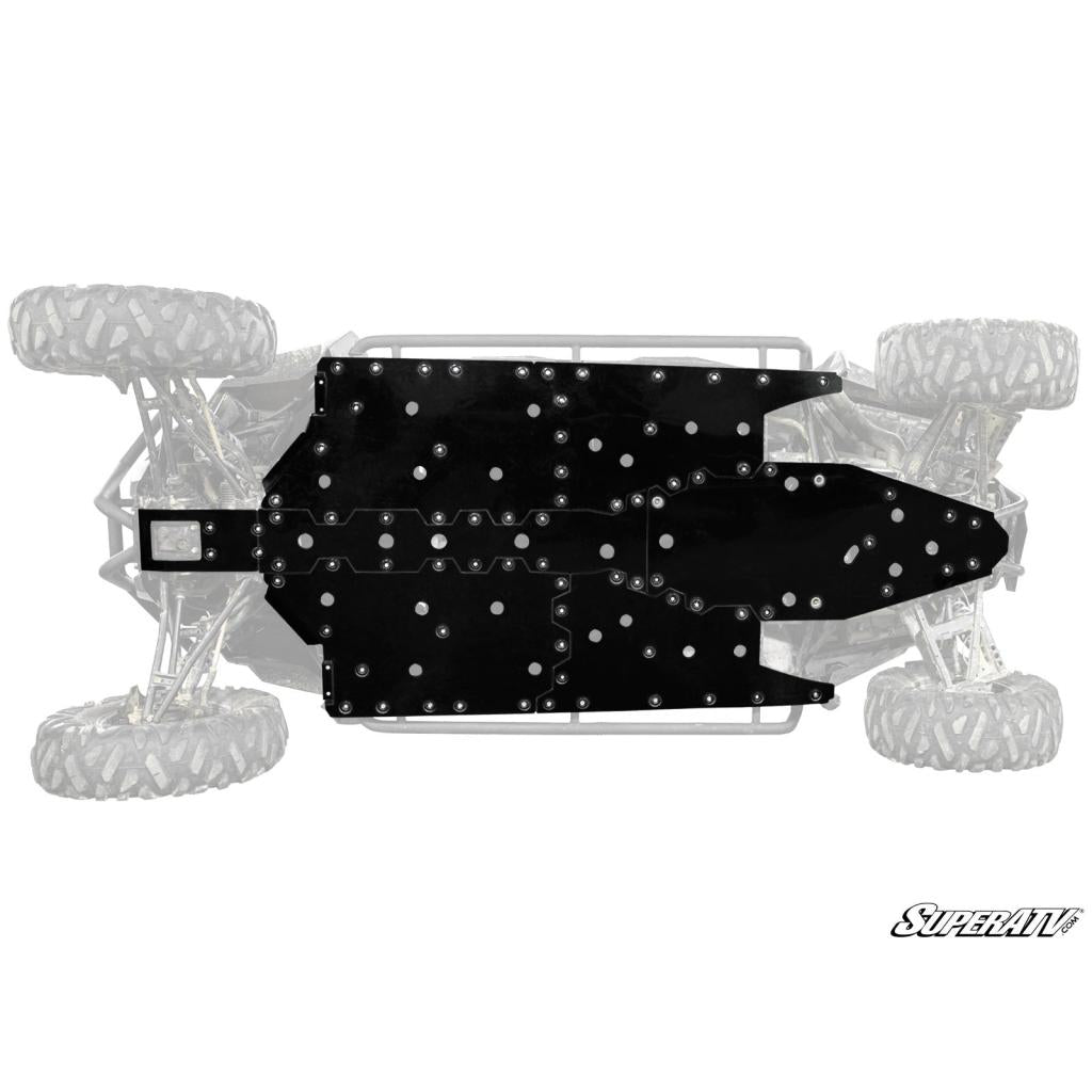 SuperATV Polaris RZR 4 900 Full Skid Plate - MojoMotoSport.com
