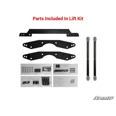 SuperATV Polaris RZR 800 1.5 - 3" Lift Kit - MojoMotoSport.com