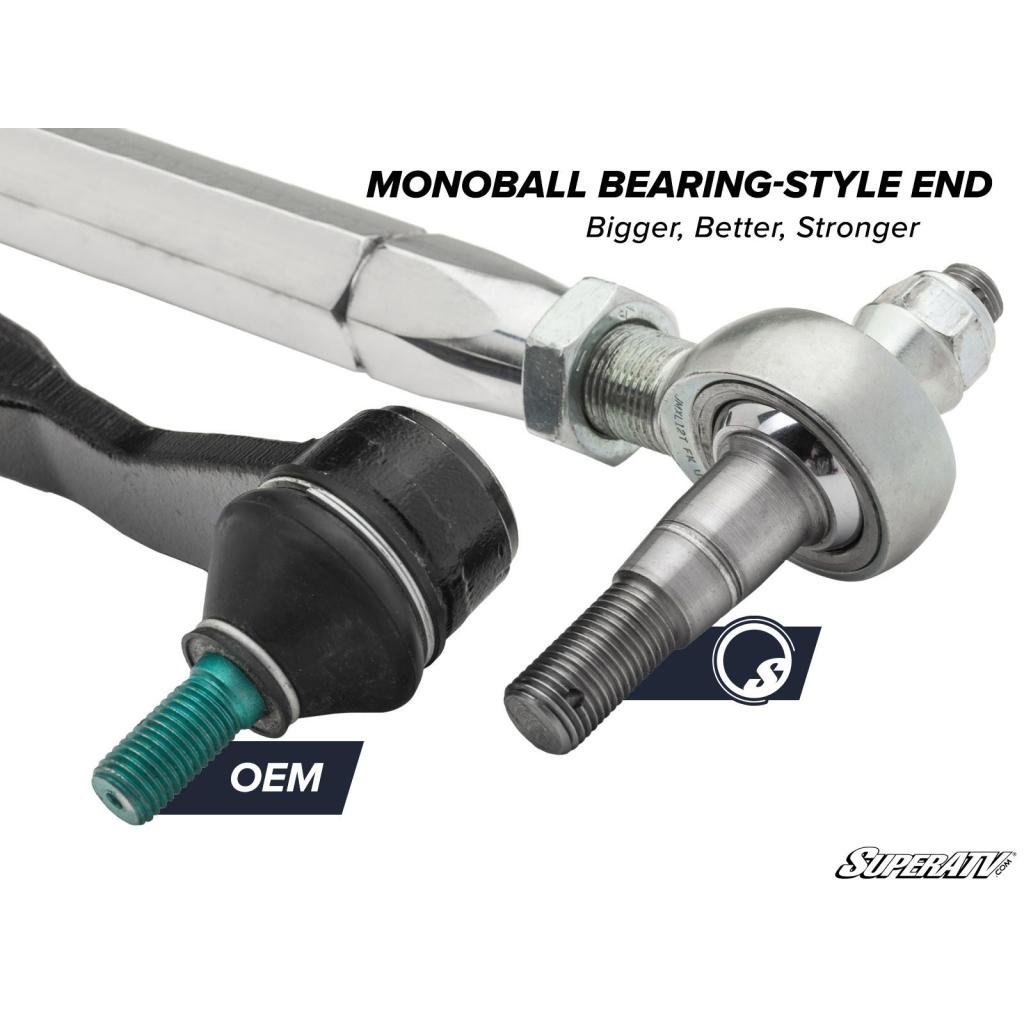 SuperATV Polaris RZR 900 RackBoss 2.0 Steel Bar Tie Rod Kit - MojoMotoSport.com