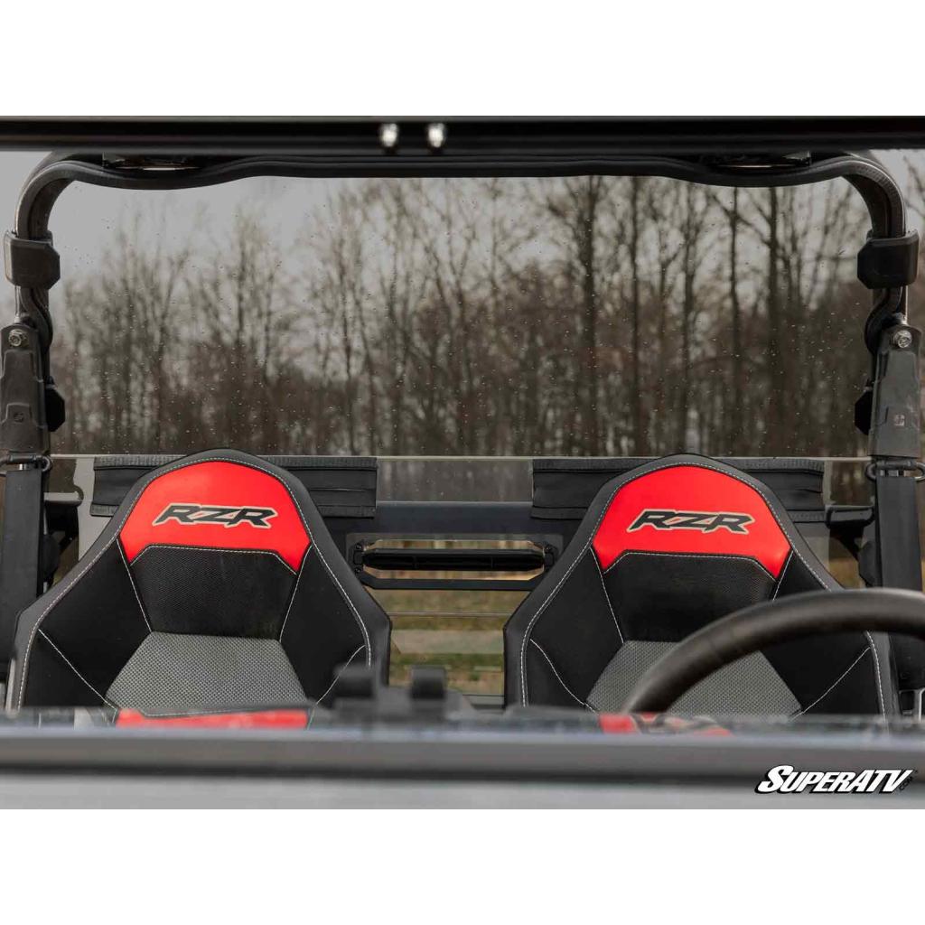 SuperATV Polaris RZR 900 Rear Vented Windshield - MojoMotoSport.com