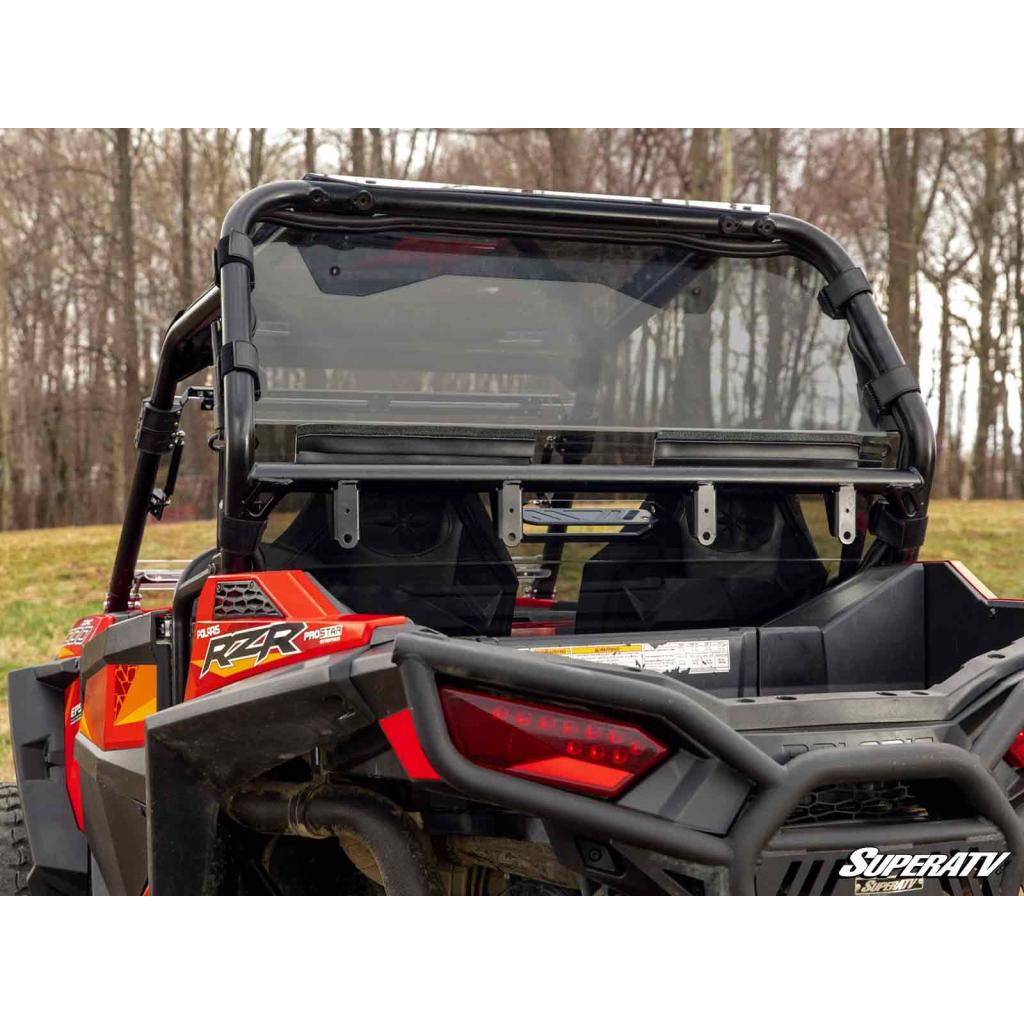 SuperATV Polaris RZR 900 Rear Vented Windshield - MojoMotoSport.com