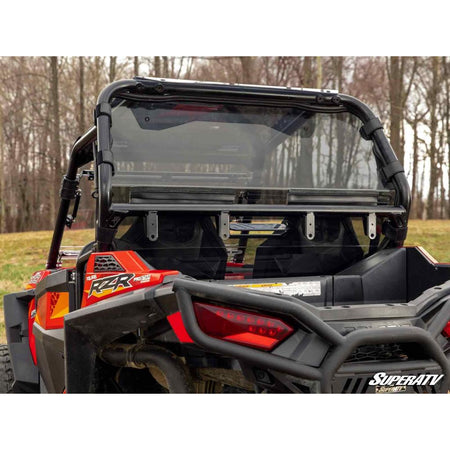 SuperATV Polaris RZR 900 Rear Vented Windshield - MojoMotoSport.com