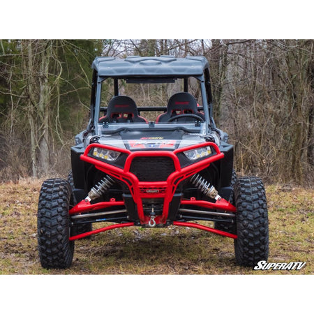 SuperATV Polaris RZR 900 Scratch Resistant Flip Down Windshield - MojoMotoSport.com