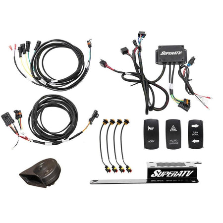 SuperATV Polaris RZR 900 Toggle Plug & Play Turn Signal Kit - MojoMotoSport.com