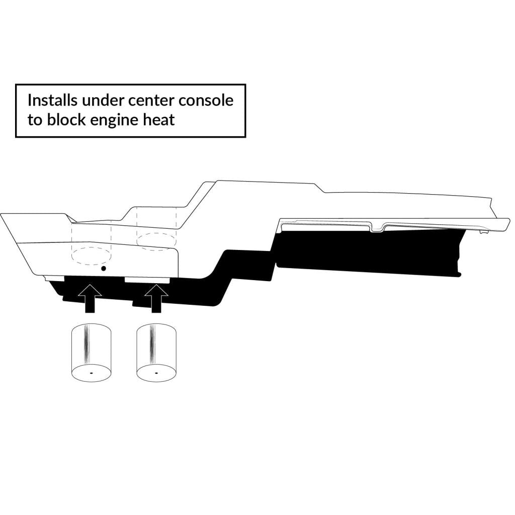 SuperATV Polaris RZR Cup Holder Insulator - MojoMotoSport.com