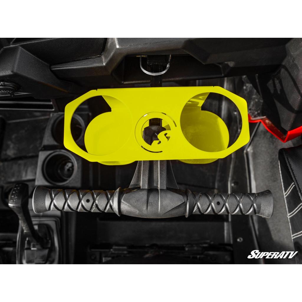 SuperATV Polaris RZR Grab Bar Cup Holder - MojoMotoSport.com