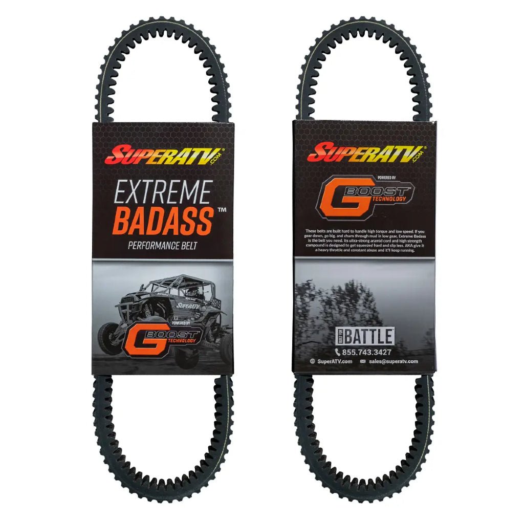 SuperATV Polaris RZR Heavy - Duty CVT Drive Belt "Extreme Badass" - MojoMotoSport.com