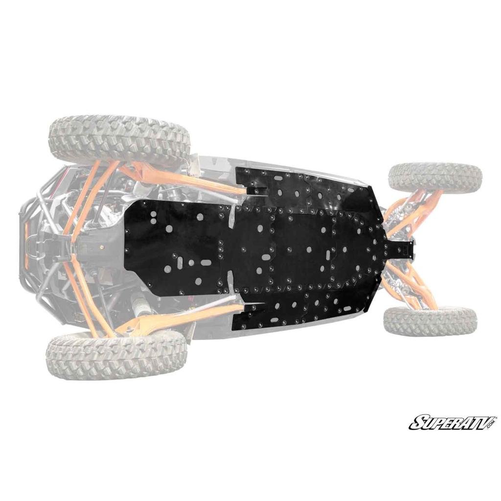 SuperATV Polaris RZR Pro R 4 Full Skid Plate - MojoMotoSport.com