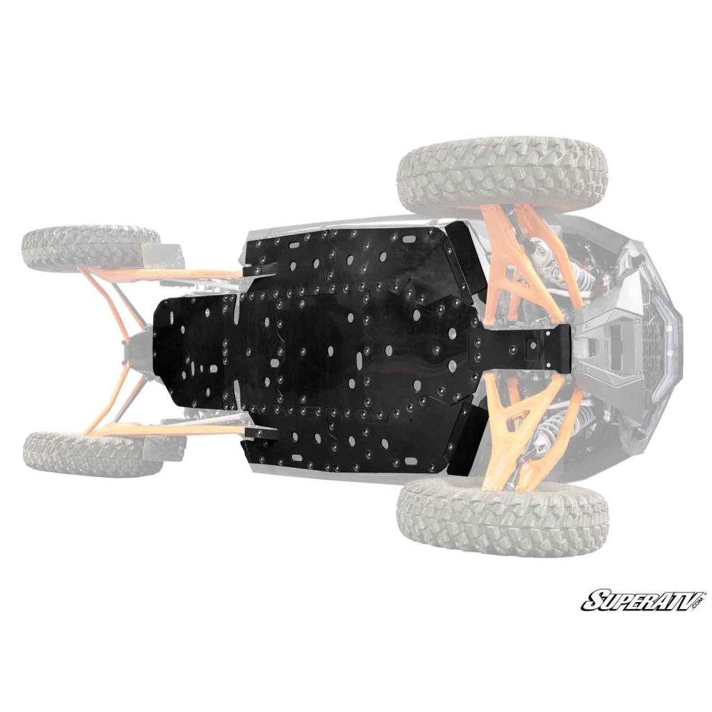 SuperATV Polaris RZR Pro R 4 Full Skid Plate - MojoMotoSport.com