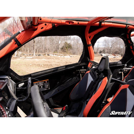SuperATV Polaris RZR Pro R 4 Primal Soft Cab Enclosure Upper Doors - MojoMotoSport.com