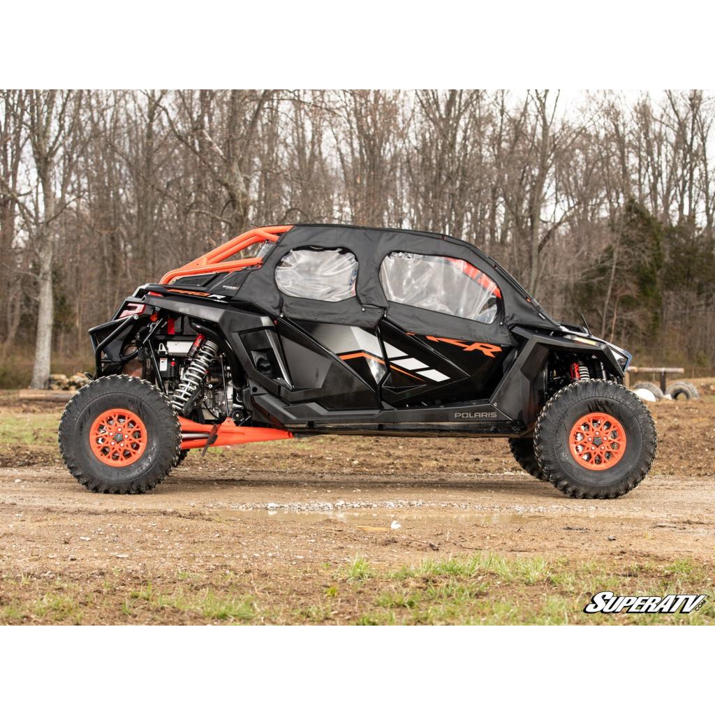 SuperATV Polaris RZR Pro R 4 Primal Soft Cab Enclosure Upper Doors - MojoMotoSport.com
