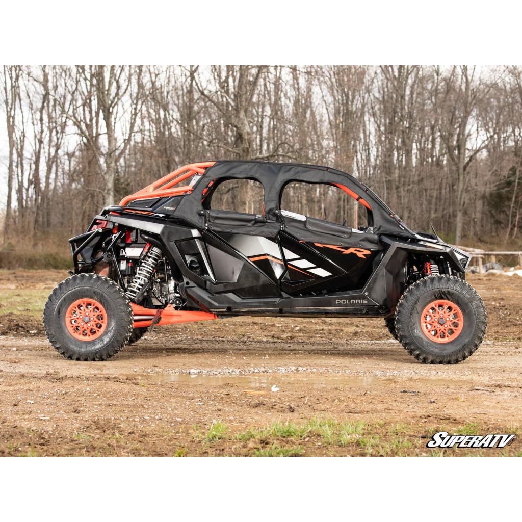 SuperATV Polaris RZR Pro R 4 Primal Soft Cab Enclosure Upper Doors - MojoMotoSport.com