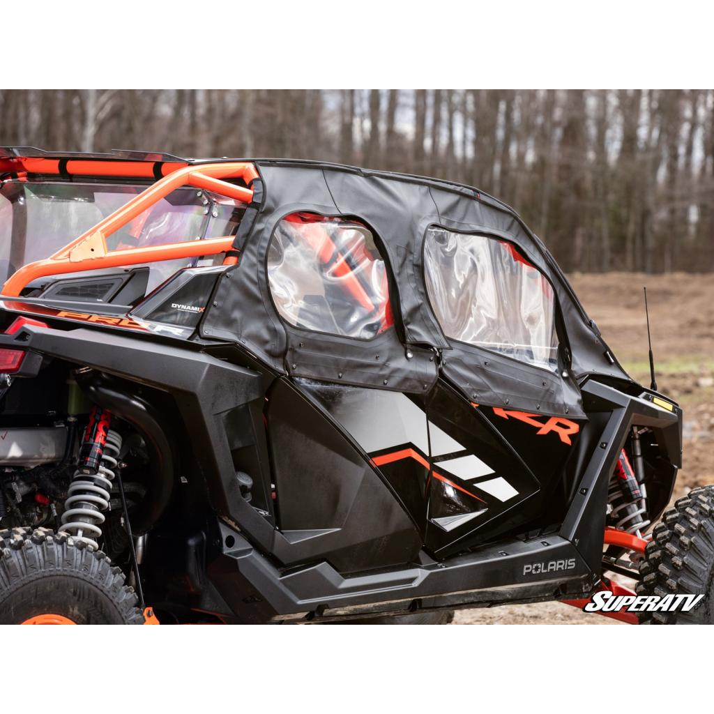 SuperATV Polaris RZR Pro R 4 Primal Soft Cab Enclosure Upper Doors - MojoMotoSport.com
