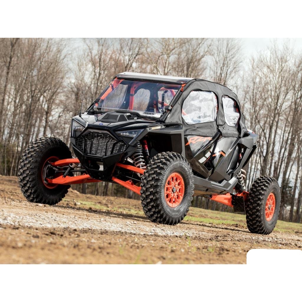 SuperATV Polaris RZR Pro R 4 Primal Soft Cab Enclosure Upper Doors - MojoMotoSport.com