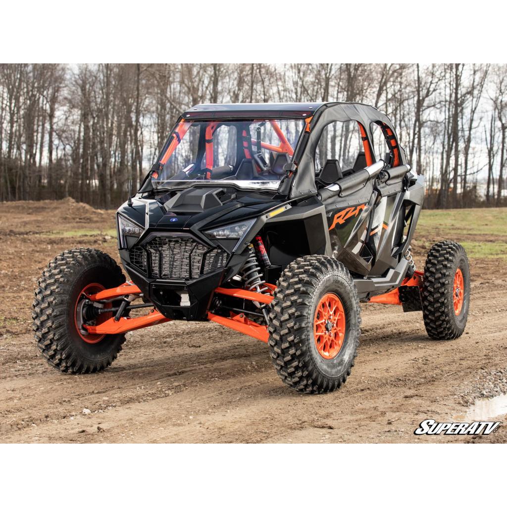 SuperATV Polaris RZR Pro R 4 Primal Soft Cab Enclosure Upper Doors - MojoMotoSport.com