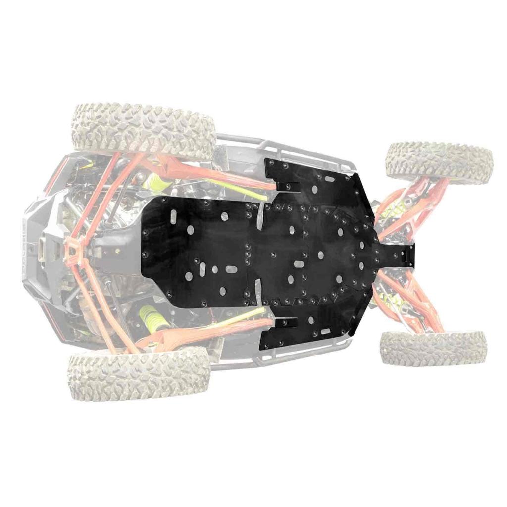 SuperATV Polaris RZR Pro R Full Skid Plate - MojoMotoSport.com