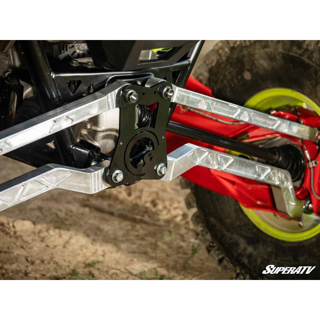 SuperATV Polaris RZR Pro R High - Clearance Billet Radius Arms - MojoMotoSport.com