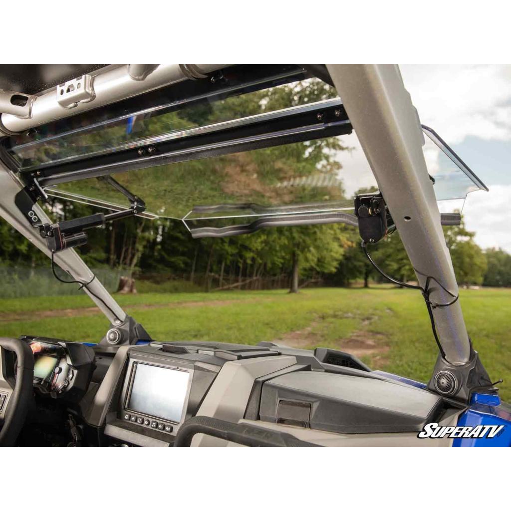 SuperATV Polaris RZR Pro R MaxDrive Power Flip Windshield - MojoMotoSport.com