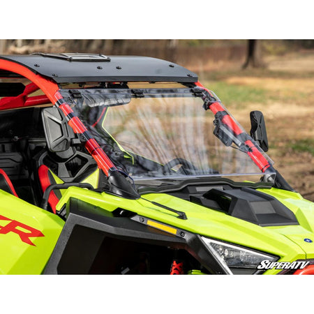 SuperATV Polaris RZR Pro R MaxDrive Power Flip Windshield - MojoMotoSport.com