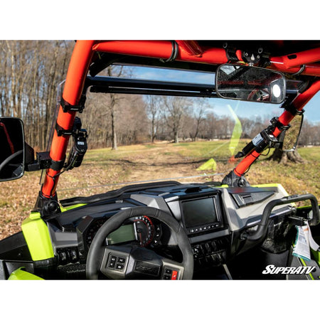 SuperATV Polaris RZR Pro R MaxDrive Power Flip Windshield - MojoMotoSport.com