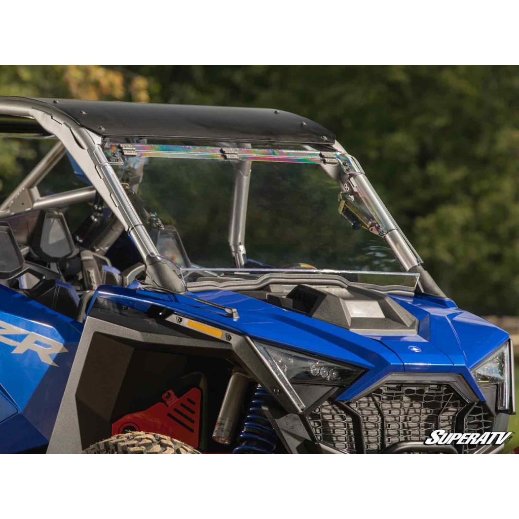 SuperATV Polaris RZR Pro R MaxDrive Power Flip Windshield - MojoMotoSport.com