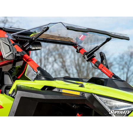 SuperATV Polaris RZR Pro R MaxDrive Power Flip Windshield - MojoMotoSport.com