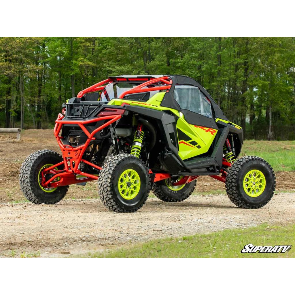 SuperATV Polaris RZR Pro R Primal Soft Cab Enclosure Upper Doors - MojoMotoSport.com