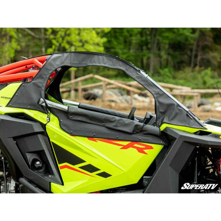 SuperATV Polaris RZR Pro R Primal Soft Cab Enclosure Upper Doors - MojoMotoSport.com