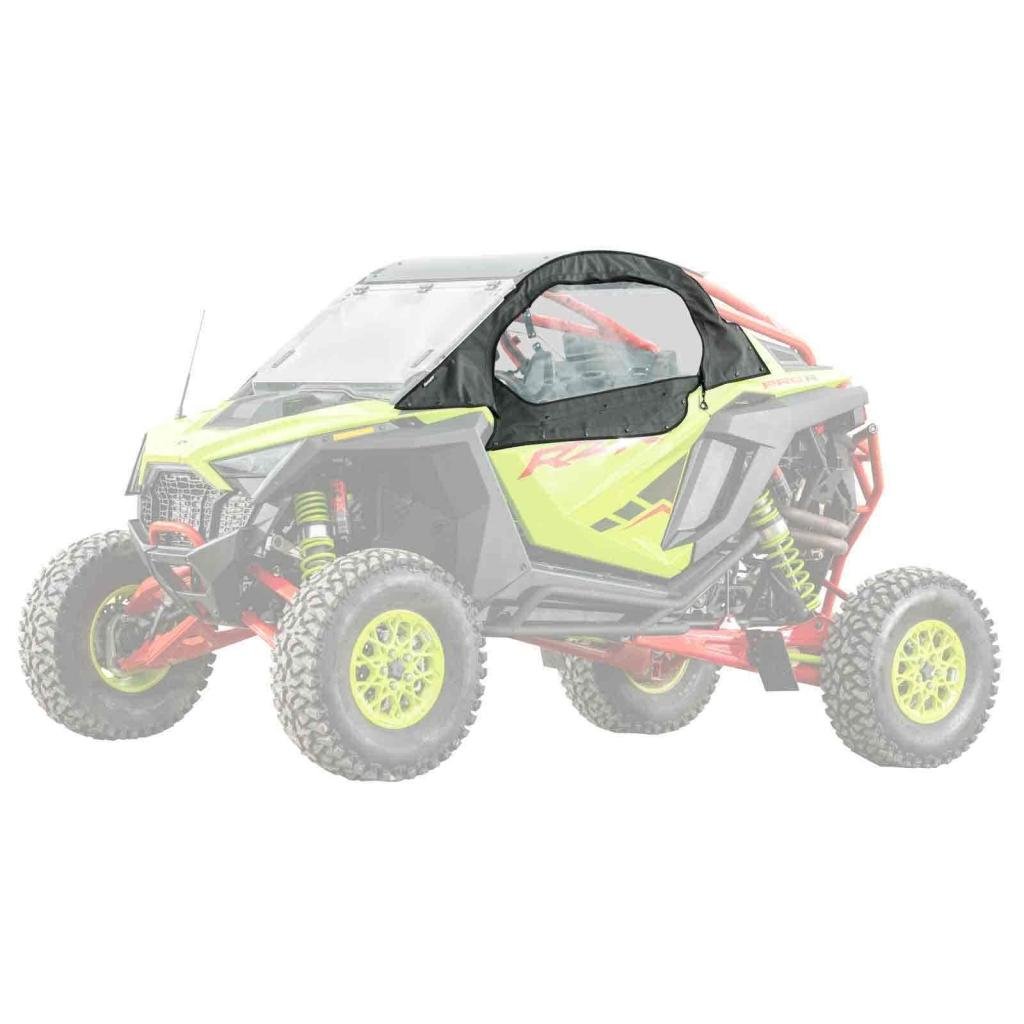 SuperATV Polaris RZR Pro R Primal Soft Cab Enclosure Upper Doors - MojoMotoSport.com
