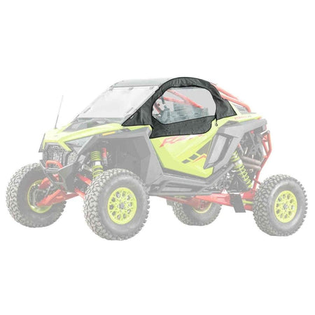 SuperATV Polaris RZR Pro R Primal Soft Cab Enclosure Upper Doors - MojoMotoSport.com