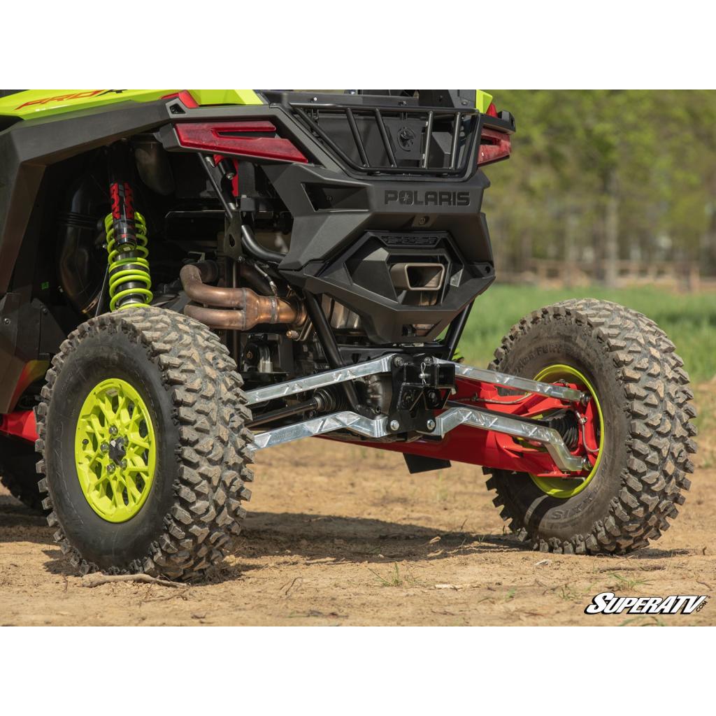SuperATV Polaris RZR Pro R Rear Receiver Hitch - MojoMotoSport.com