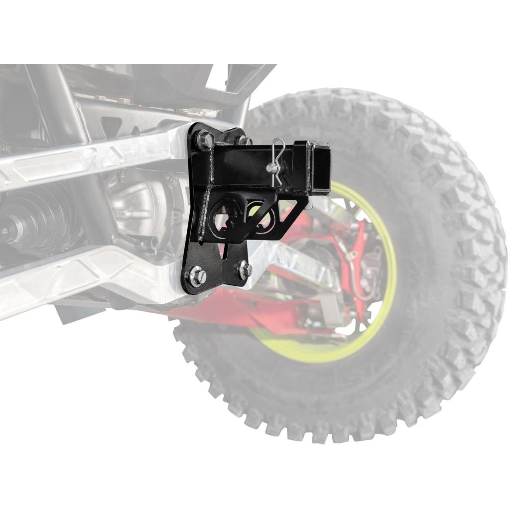 SuperATV Polaris RZR Pro R Rear Receiver Hitch - MojoMotoSport.com