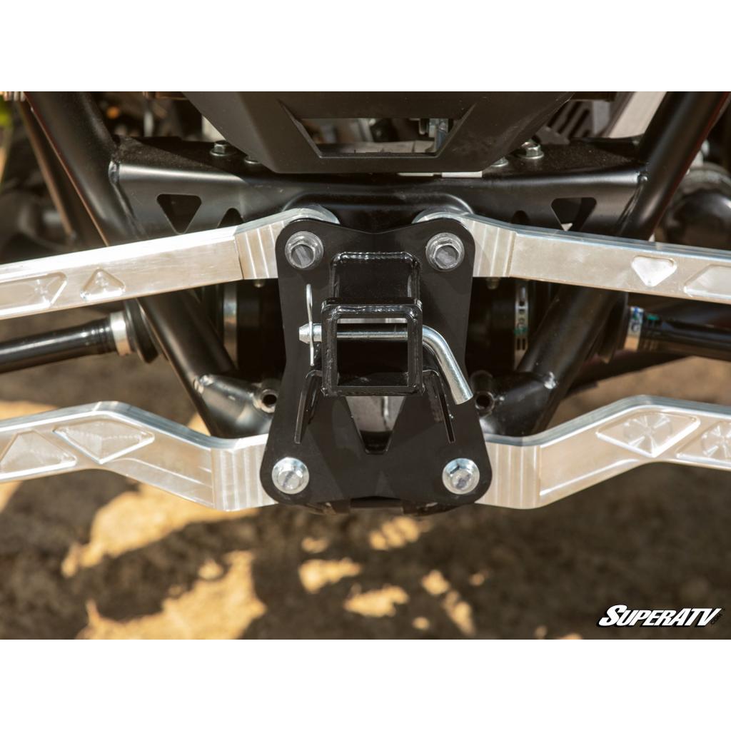 SuperATV Polaris RZR Pro R Rear Receiver Hitch - MojoMotoSport.com