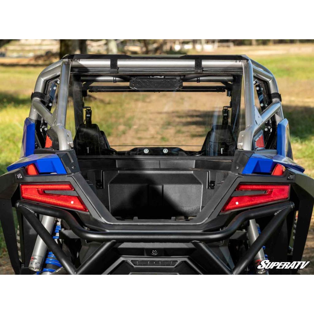 SuperATV Polaris RZR Pro R Rear Vented Windshield - MojoMotoSport.com