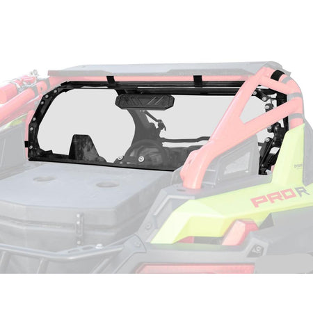 SuperATV Polaris RZR Pro R Rear Vented Windshield - MojoMotoSport.com