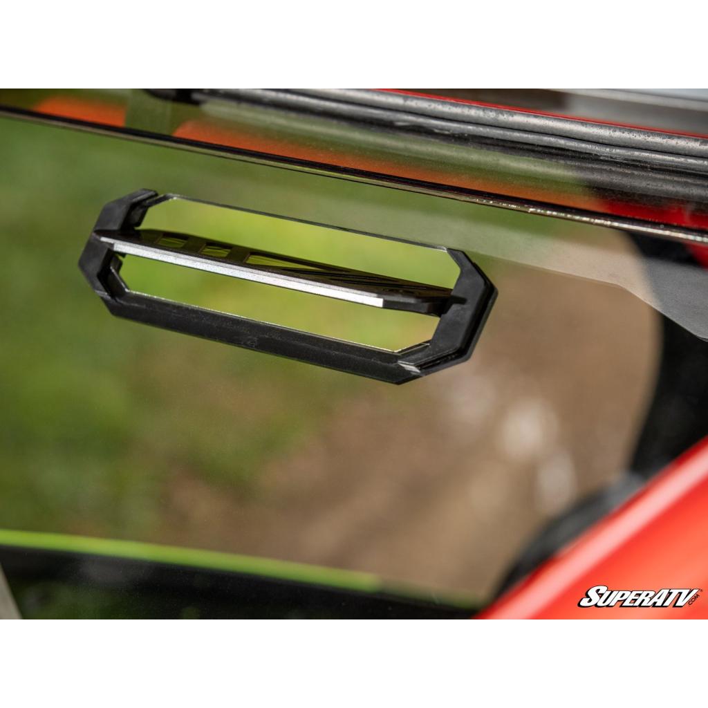 SuperATV Polaris RZR Pro R Rear Vented Windshield - MojoMotoSport.com
