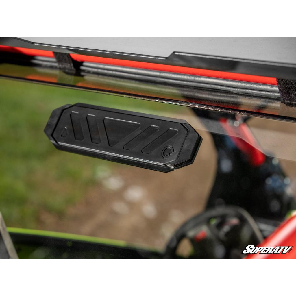 SuperATV Polaris RZR Pro R Rear Vented Windshield - MojoMotoSport.com