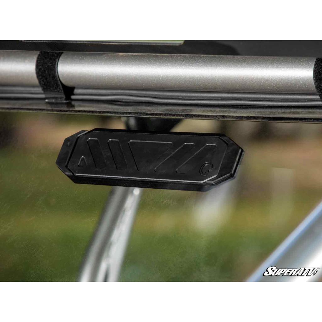 SuperATV Polaris RZR Pro R Rear Vented Windshield - MojoMotoSport.com