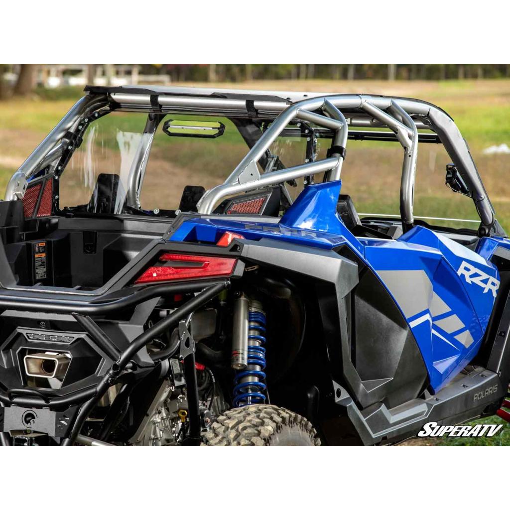 SuperATV Polaris RZR Pro R Rear Vented Windshield - MojoMotoSport.com